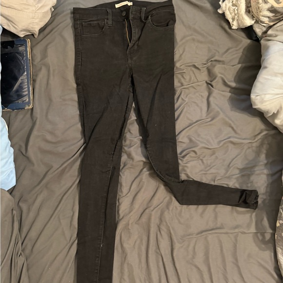 Levi’s 720 black skinny jeans - Picture 1 of 2